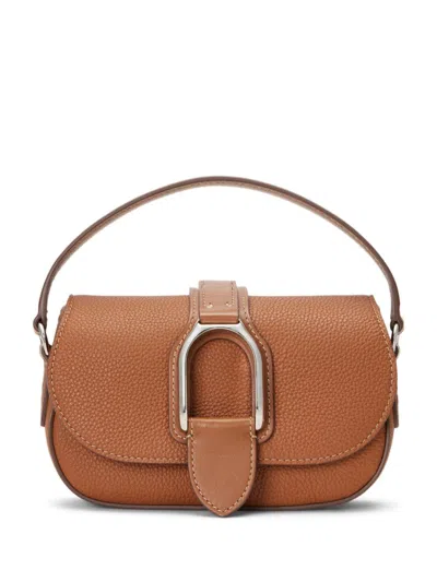 Polo Ralph Lauren Small Wellington Bag In Brown