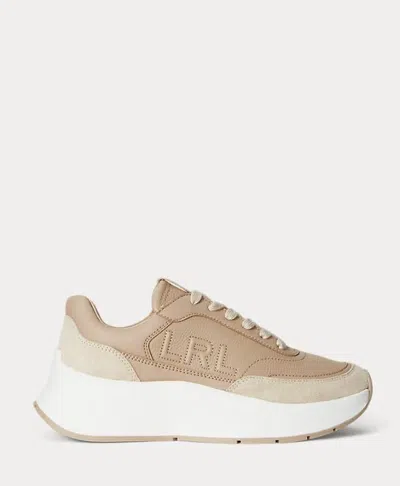 Ralph Lauren Sneakers In Neutral