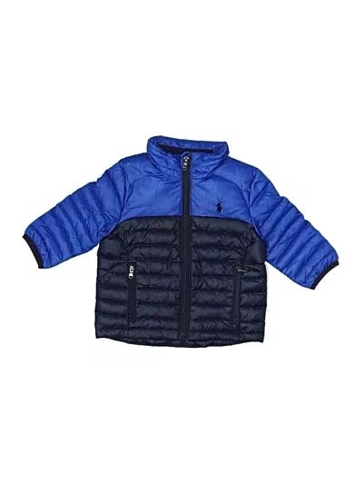 Pre-owned Ralph Lauren Babies' Snow Jacket In Blue