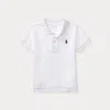 Ralph Lauren Kids' Soft Cotton Polo Shirt In White