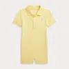 Polo Ralph Lauren Baby Boys Soft Cotton Polo Shortall In Wickett Yellow