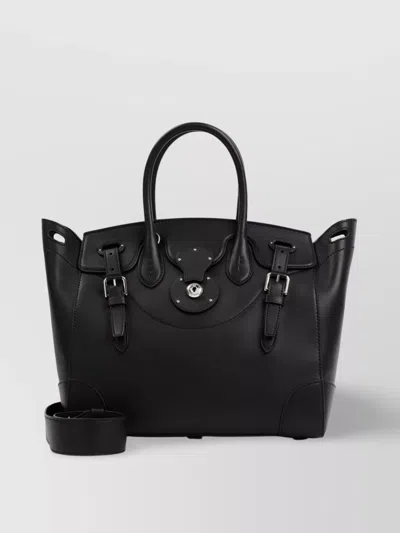 Ralph Lauren Soft Ricky 33 Leather Tote Bag