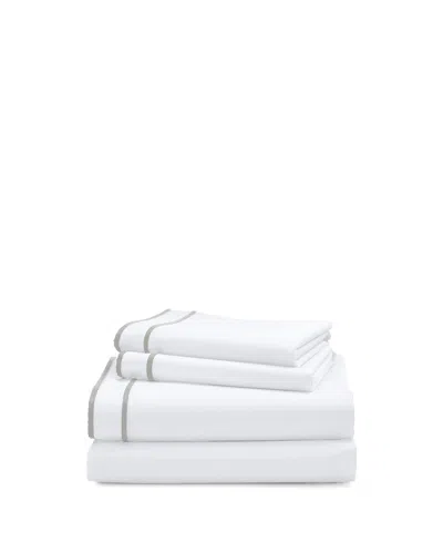 Ralph Lauren Spencer 300 Thread Count Sateen Border Sheet Set, Queen