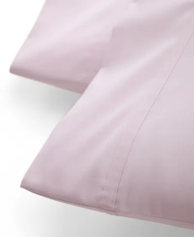 Ralph Lauren Spencer 475 Thread Count Cotton Sateen Pillowcase Pair, Standard In Purple