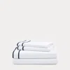 Polo Ralph Lauren Spencer Border Sheet Set In Navy