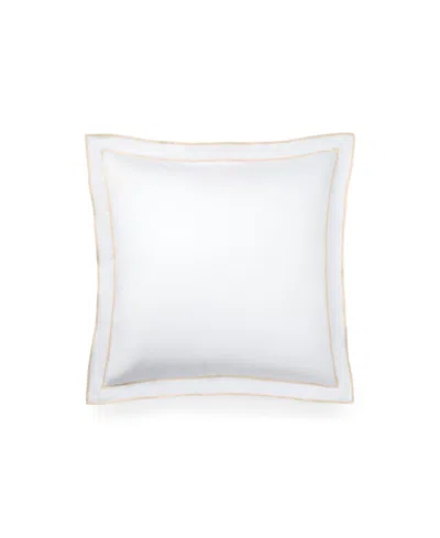 Ralph Lauren Spencer Sateen Border Sham, European In White