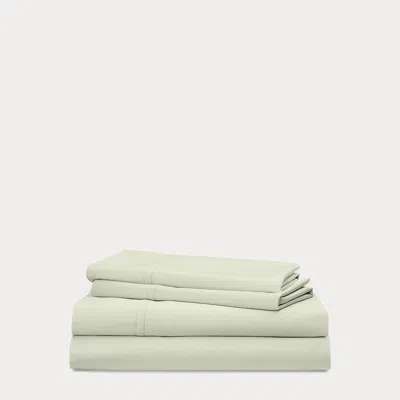 Ralph Lauren Spencer Sateen Sheet Set In Sage In Green