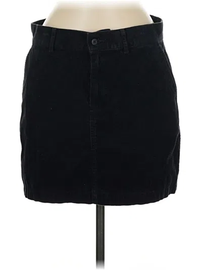 Pre-owned Ralph Lauren Sport Denim Skirt In Black