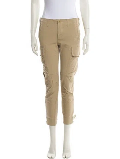 Pre-owned Ralph Lauren Sport Skinny Leg Pants In Neutral