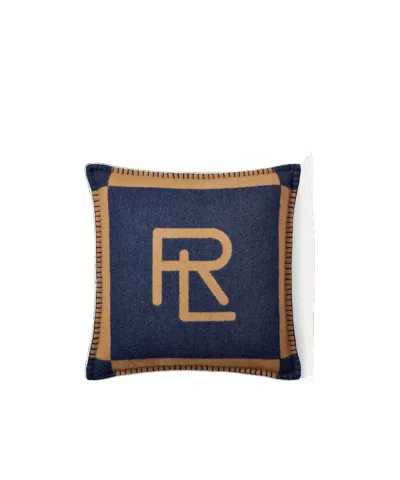 Polo Ralph Lauren Square Cushion In Blue