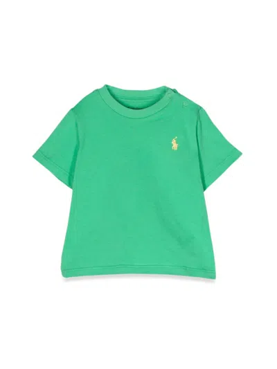 Polo Ralph Lauren Babies' Polo Pony Cotton T-shirt In Multicolour