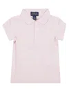 Ralph Lauren Ss Polo Shir-tops-knit In Hint Of Pink