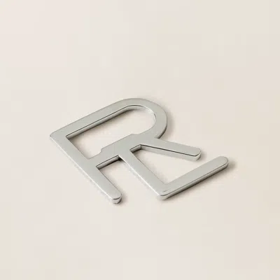 Ralph Lauren Stacked Rl Bottle Opener In Silver