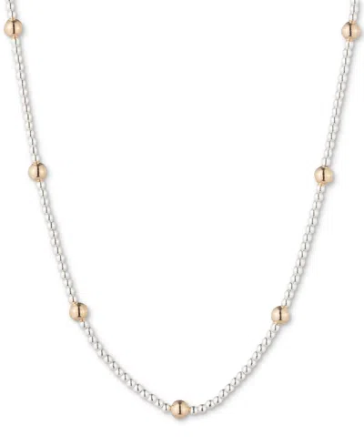 Ralph Lauren Station Beaded 16" Collar Necklace