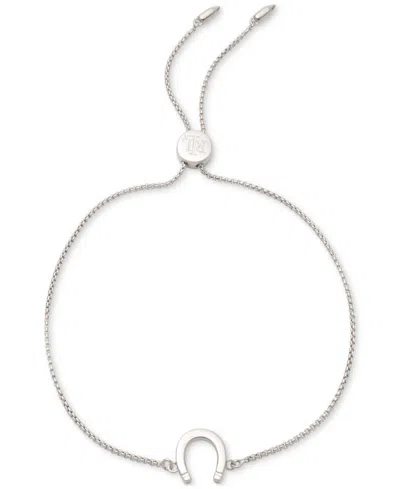 Ralph Lauren Sterling Silver Horseshoe Slider Bracelet