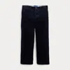 Polo Ralph Lauren Kids' Straight Fit Cotton Corduroy Trouser In Blue