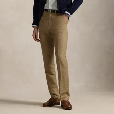 Ralph Lauren Straight Fit Houndstooth Twill Pant