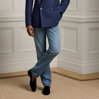 Ralph Lauren Straight Fit Jean In Light Indigo In Blue