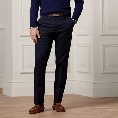 Ralph Lauren Straight Fit Stretch Chino Pant In Classic Chairman Navy