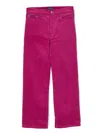 Polo Ralph Lauren Straight-leg Corduroy Trousers In Pink