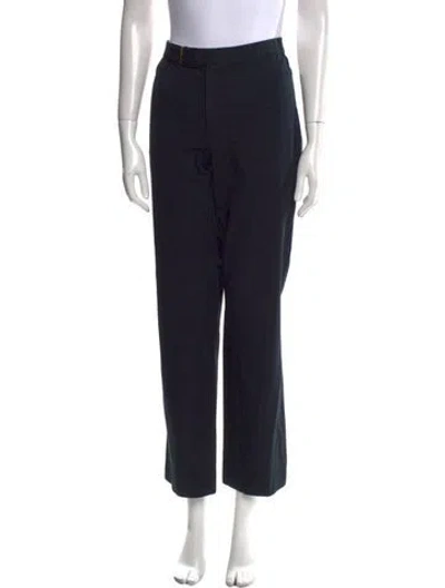 Pre-owned Ralph Lauren Straight Leg Pants In Black