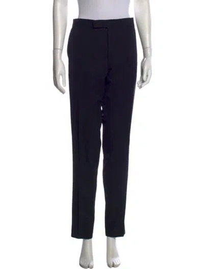 Pre-owned Ralph Lauren Straight Leg Pants In Black
