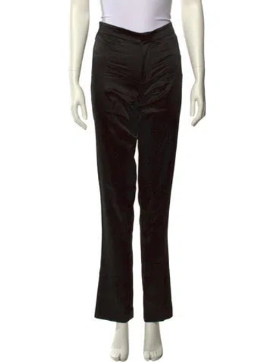 Pre-owned Ralph Lauren Straight Leg Pants In Black