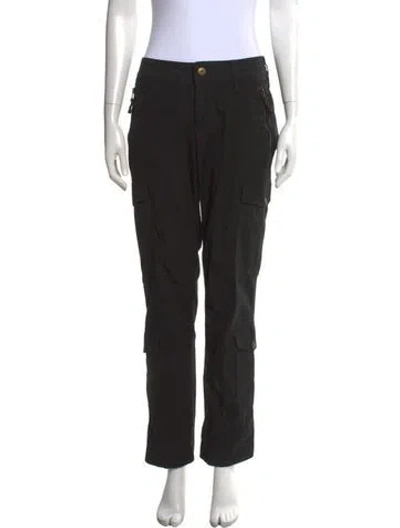 Pre-owned Ralph Lauren Straight Leg Pants In Black