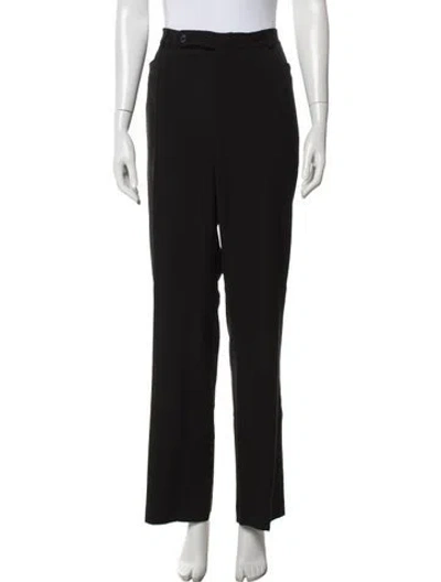 Pre-owned Ralph Lauren Straight Leg Pants In Black