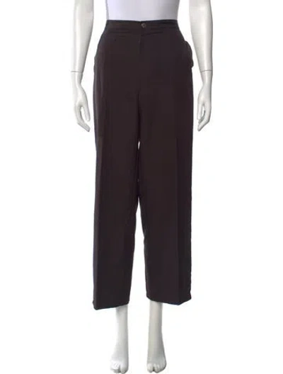 Pre-owned Ralph Lauren Straight Leg Pants In Gray