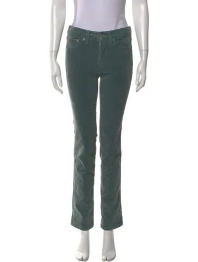 Pre-owned Ralph Lauren Straight Leg Pants In Green