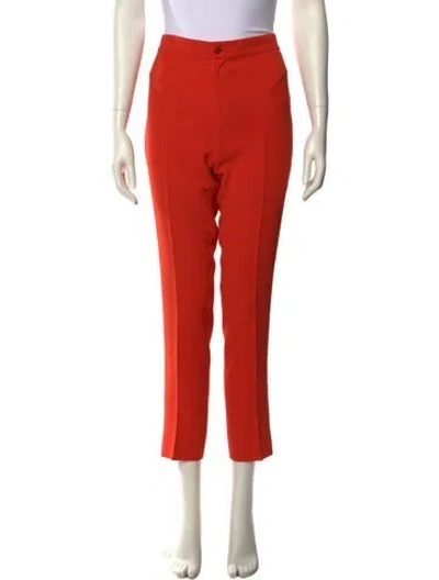 Pre-owned Ralph Lauren Straight Leg Pants In Orange