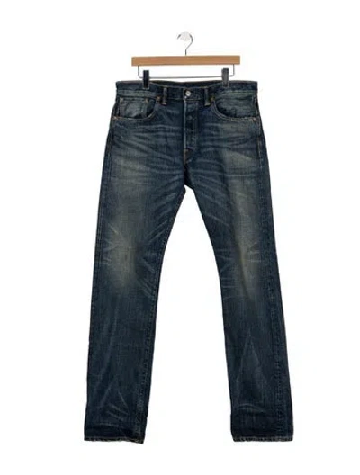 Pre-owned Ralph Lauren Straight-leg Jeans In Blue