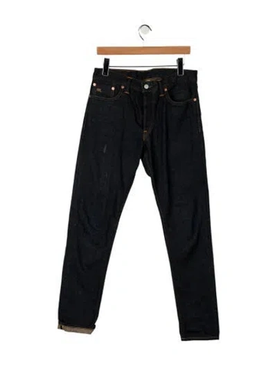 Pre-owned Ralph Lauren Straight-leg Jeans In Blue