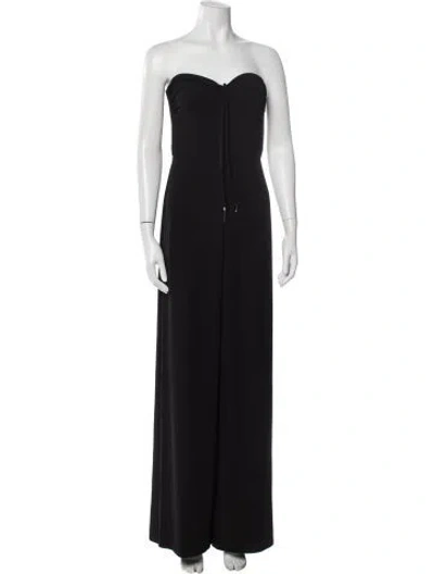 Pre-owned Ralph Lauren Strapless Jumpsuit W/ Tags In Blue