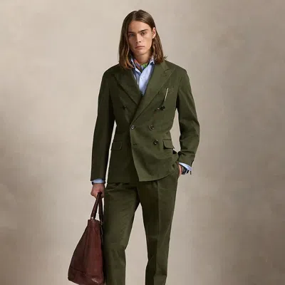 Polo Ralph Lauren Stretch Chino Suit Trouser In Company Olive