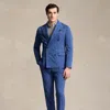 Ralph Lauren Stretch Chino Suit Trouser In Old Royal