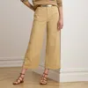 Ralph Lauren Stretch Chino Wide-leg Cropped Pant