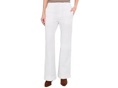 Ralph Lauren Stretch Cotton Chino Flare Pants In White