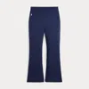 Polo Ralph Lauren Kids' Stretch Jersey Flare Legging In Blue