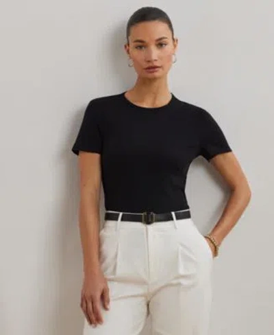 Ralph Lauren Stretch Knit T Shirt P Xs 3x In Pink