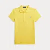 Polo Ralph Lauren Kids' Stretch Mesh Polo Shirt In Yellow