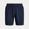 Ralph Lauren Stretch Organic Cotton Sleep Short In Boston Navy