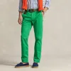 Polo Ralph Lauren Stretch Straight Fit Washed Chino Pant In Preppy Green