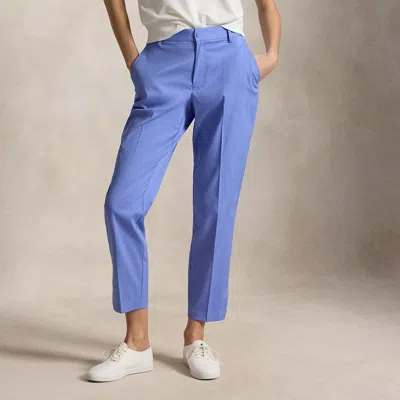 Ralph Lauren Stretch Twill 5-pocket Pant In Blue Mist