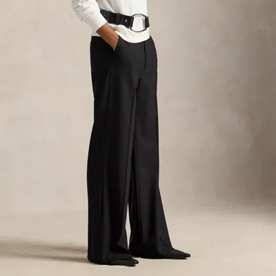 Ralph Lauren Stretch-wool Beaton Pant In Black