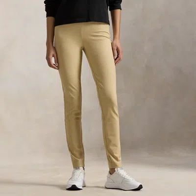 Ralph Lauren Stretch-twill Pant In Classic Tan