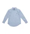Polo Ralph Lauren Stripe Blake Oxford Shirt In Blue