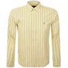 Ralph Lauren Pony Shirt In Yellow