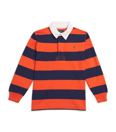 RALPH LAUREN STRIPE RUGBY SHIRT